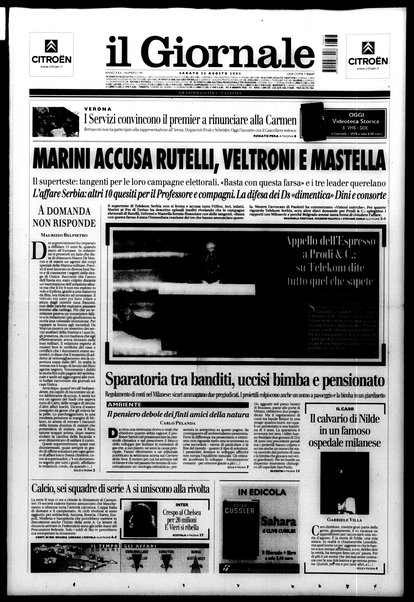 Il giornale : quotidiano del mattino